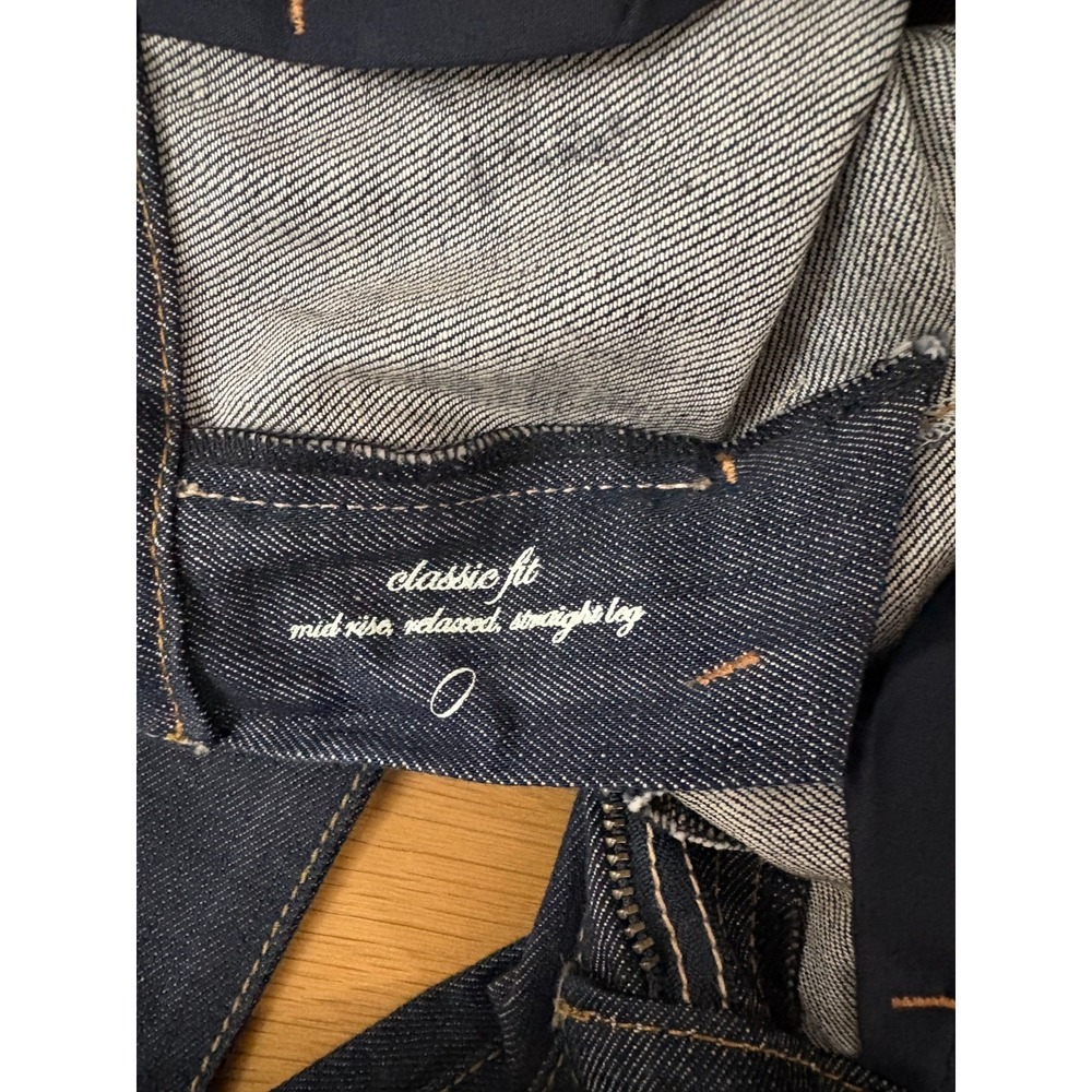 $198 Value Elie Tahari Adena Straight Leg Dark Wash Jeans - New With Tags - Picture 7 of 10